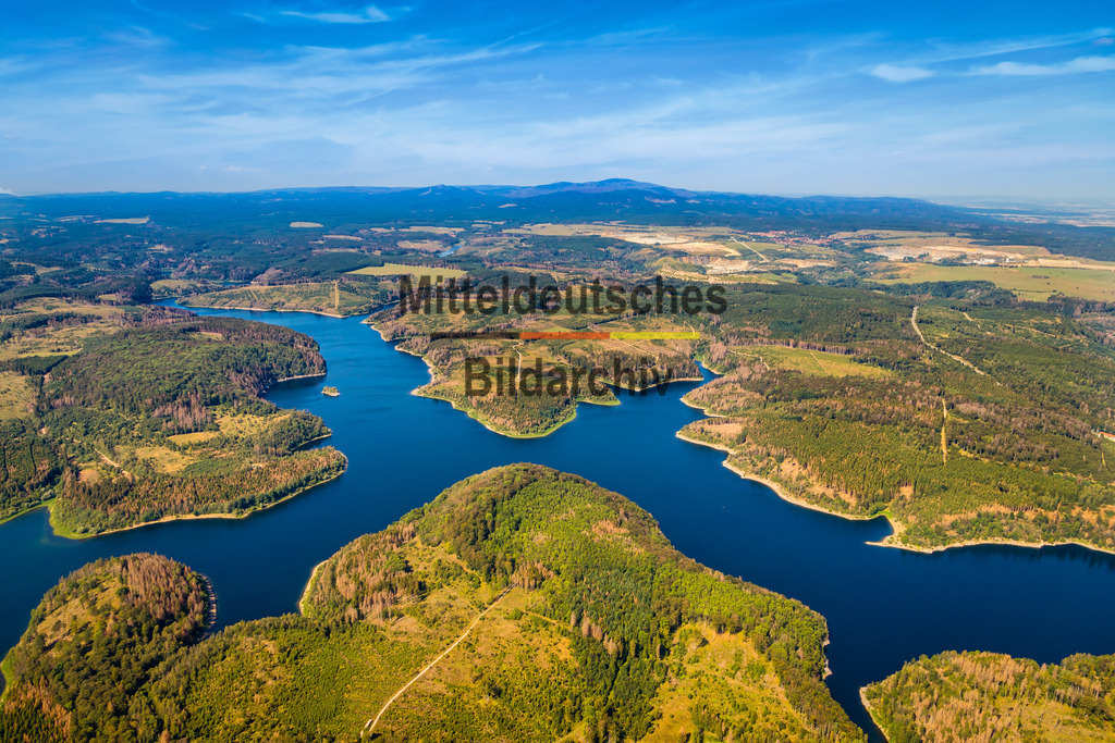 Landschaft Rappbodetalsperre und Stauseen Aussicht Rotestein im Harz-2 | Rappbodestauseen im Harz - Realisiert mit Pictrs.com