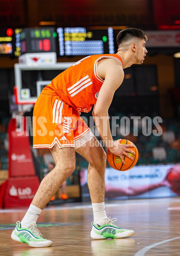 Basketball I Herren I Saison 2025-2026 I ProB Nord I 18. Spieltag I Rasta Vechta II - LOK Bernau-22 | Ivan Volf (44,Rasta Vechta II) - Realisiert mit Pictrs.com