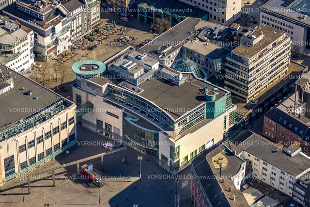Dortmund250300329 | Luftbild, Geschäftszentrum Hansa-CarrÃ© mit Sportscheck, Platz Alter Markt, City, Dortmund, Ruhrgebiet, Nordrhein-Westfalen, Deutschland