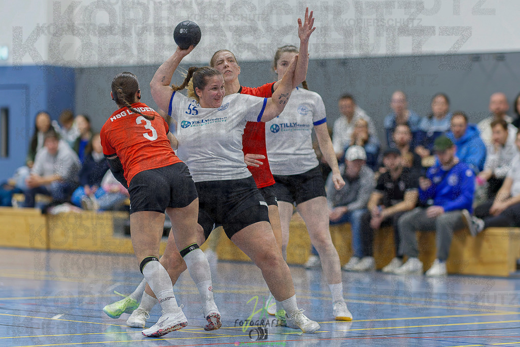 Frauen 2. Bezirksklasse; SG Rechtenbach - HSG Linden II | Frauen 2. Bezirksklasse; SG Rechtenbach - HSG Linden II am 16.11.2025 in Rechtenbach (Sporthalle Rechtenbach)Photo © 2025 - Jörg Heinrich - Realisiert mit Pictrs.com