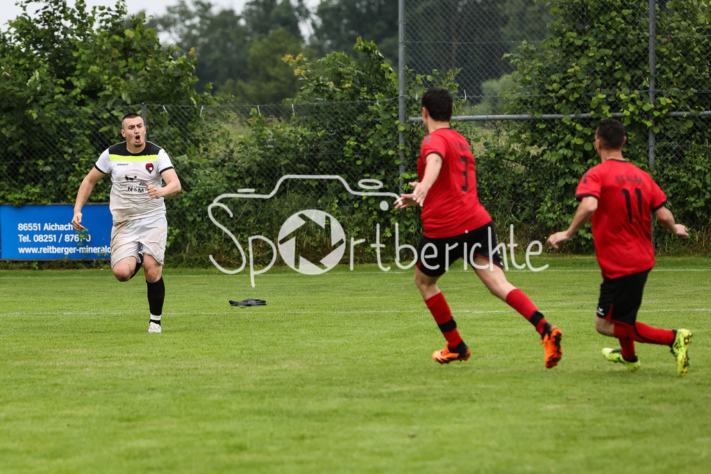 FC ALBA Augsburg - SV Obergriesbach | Jubel nach Schlusspfiff