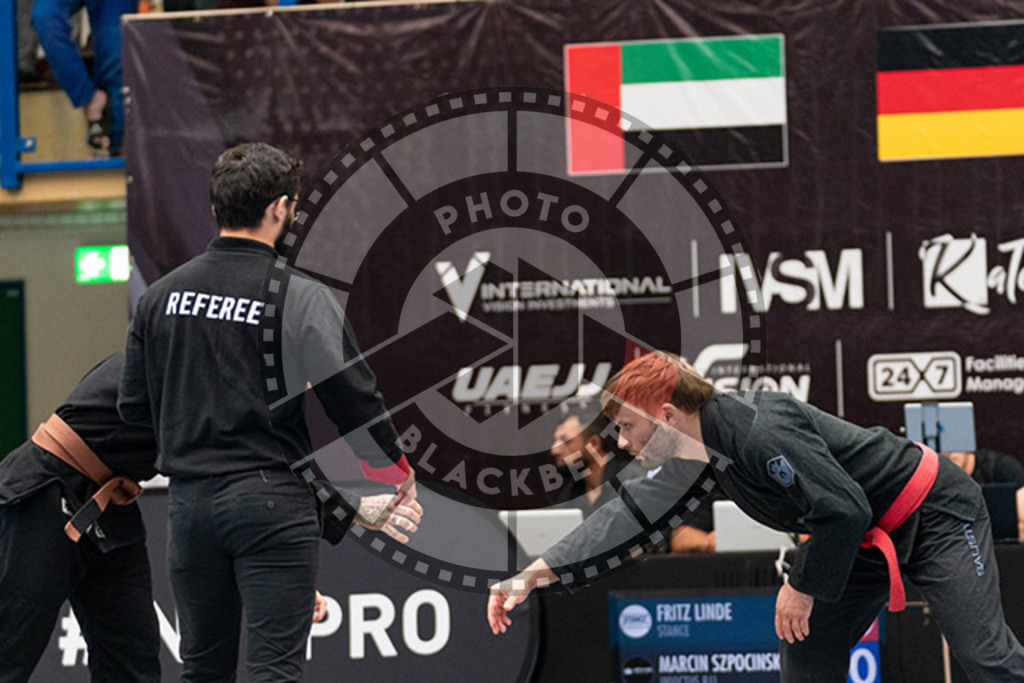 20230826PBB52121 | Fighters compete during the AJP INTLPRO BJJ and grappling competition in Hamburg, Germany, on August 26 2023.