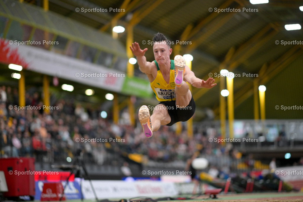 DM Halle 2026_Samstag-193 | 28.02.2026, xkaix, Leichtathletik Deutsche Meisterschaften Halle 2026,  v.l. Kevin Brucha (TLV Germania Überruhr) - Realisiert mit Pictrs.com