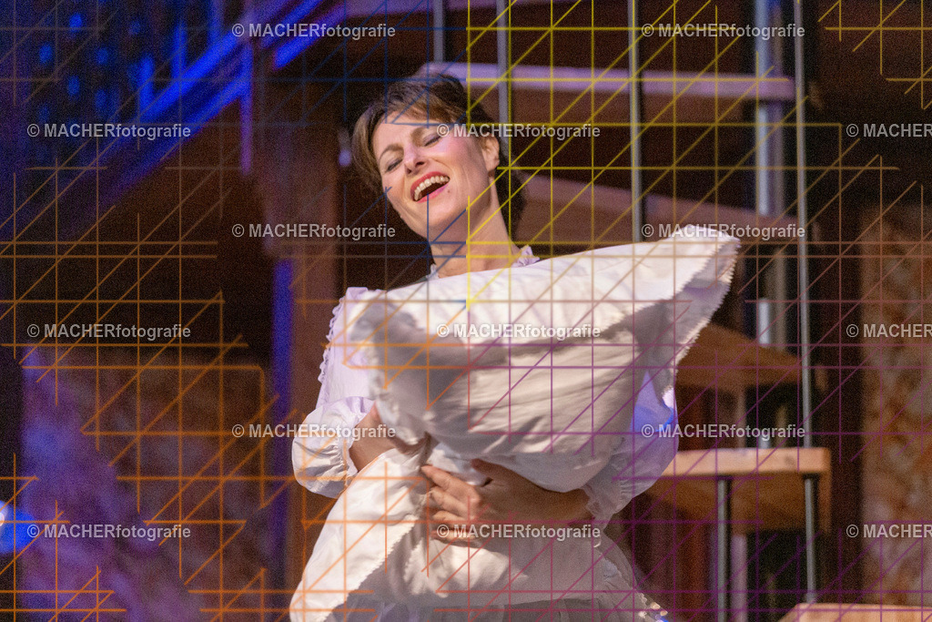 239_MFL-2025 | Portraitbilder von Regisseur; Darsteller; Techniker; Maske; Kostüme; Chor; Musiker; Bilderserie der Generalprobe und der Premierenvorstellung, Szenenbilder; Ausdrucksstudien; Bühnenüberblick; Bühnenkulissen; Pressefotos inkl. Redaktionsfoto Darstellergruppe.