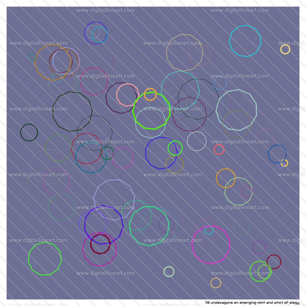 78-undecagons-emerging-mint-and-whirl-of-elegy | digitallineart - Realisiert mit Pictrs.com