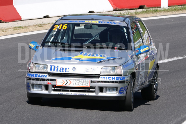 FIA European Hill Climb Championship – Rechberg 2026    | FIA European Hill Climb Championship at Rechberg, held from 24 to 26 April 2026 near Tulwitz, Styria, Austria. The image shows Mario STAMPFER (AUT) Renault Clio 16V.     
