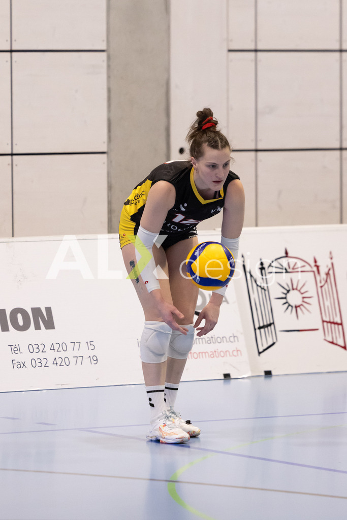 Volleyball I Frauen I Saison 2025-2026 I Volleyball NLA | Women I 1/4 Finals I  BIWI VFM - VC Kanti Schaffhausen I 01.03.2026 | 12 Isabella Loffreda (CH) (VC Kanti Schaffhausen) – Libera - Realisiert mit Pictrs.com