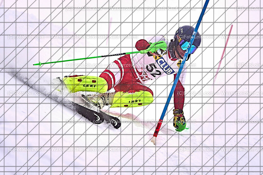 ALP1665_NW-OAC-SL-I_Hochkar_Lang Paul | (C)FotoLois.com, Alois Spandl. NÖ Raiffeisen-Club NachwuchsCup & OstalpenCup, Hochkar, Slalom, So 7. Januar 2024.