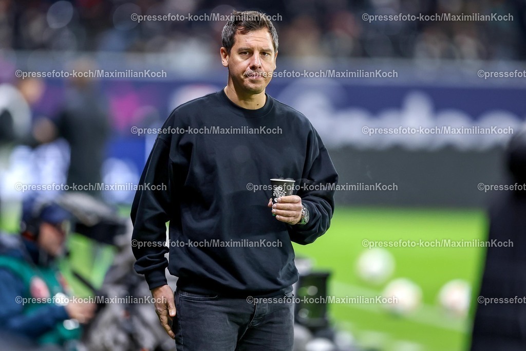 SGE30112501024 | 30.11.2025, Fußball, Eintracht Frankfurt - VfL Wolfsburg, 1. Fußball Bundesliga, 12. Spieltag, Deutsche-Bank-Park (Frankfurt am Main), Saison 2025 2026: Sportdirektor Timmo Hardung (Eintracht Frankfurt #th)  DFB Regulations prohibit any use of photographs as image sequences and or quasi-video.