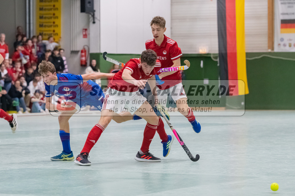 HK_20230305_106307 | Deutsche Meisterschaft MU16 Finale Mannheimer HC - Rot-Weiss Köln / Ehrungen am 5.3.2023 RWK, Köln ,