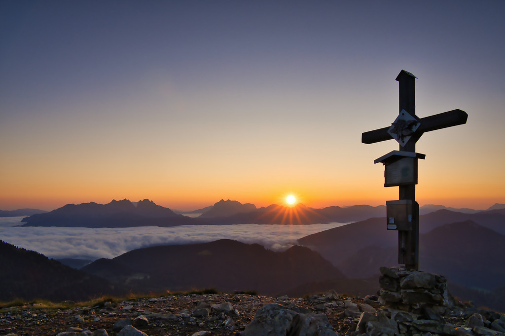Sonnenaufgang am Hauseck | walter-wagner-fotografie
