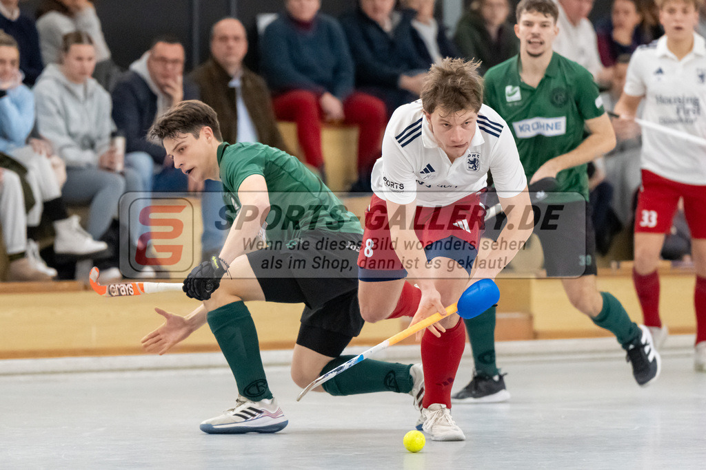 HK_20241208_109868 | 2. Bundesliga Halle Herren Club Raffelberg - Düsseldorfer HC am 8.12.2024 Raffelberg Halle, Duisburg ,