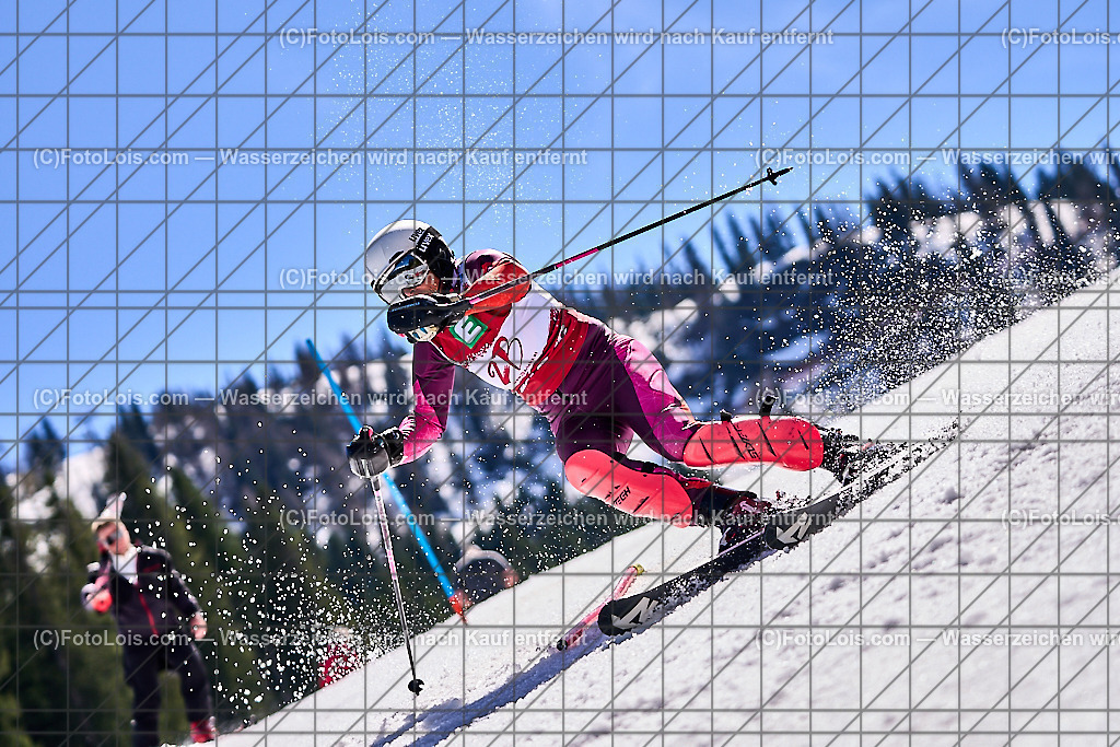 ALP2525_Reiteralm_MASTERS-LM_SL_Gruber Gerda | (C)FotoLois.com, Alois Spandl. Steirische MASTERS-Landesmeisterschaften Ski alpin SLALOM mit Wien und Salzburg, Reiteralm, Sa 13. April 2024.