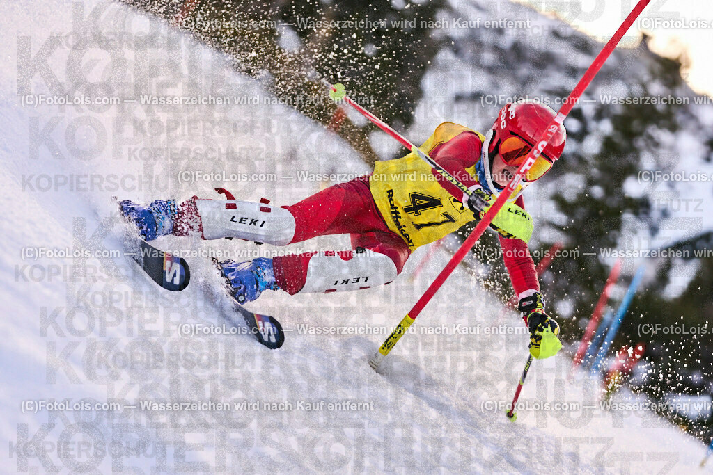 ALP2973_NWC-OAC-Slalom-II DG-I_Hochkar_Fahrngruber Valentin | (C)FotoLois.com, Alois Spandl, NWC+OAC-Schüler-Slalom 1 auf dem Hochkar, Sa 7. Jänner 2023.