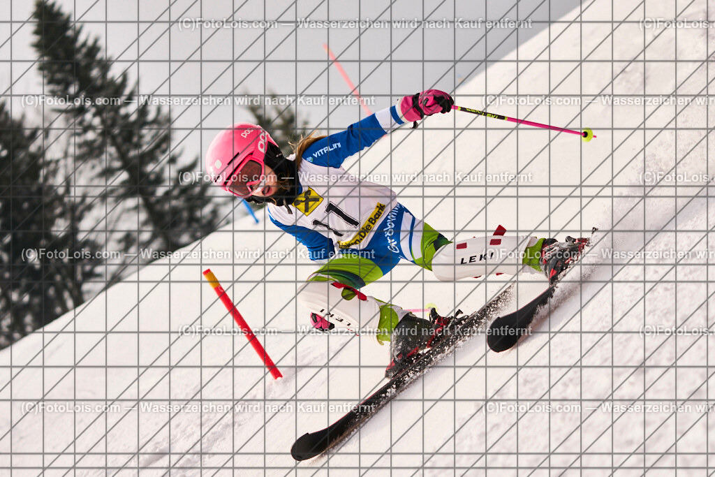ALP3057_KinderCup-SL_STMK_Strallegg_Pretscherer Emma | Raiffeisen KINDERCUP Alpin, SLALOM auf der JogllandStreif in Strallegg am So 23. Februar 2025. Veranstaller: Steirischer Skiverband (5000). Skiunion Strallegg (5197).