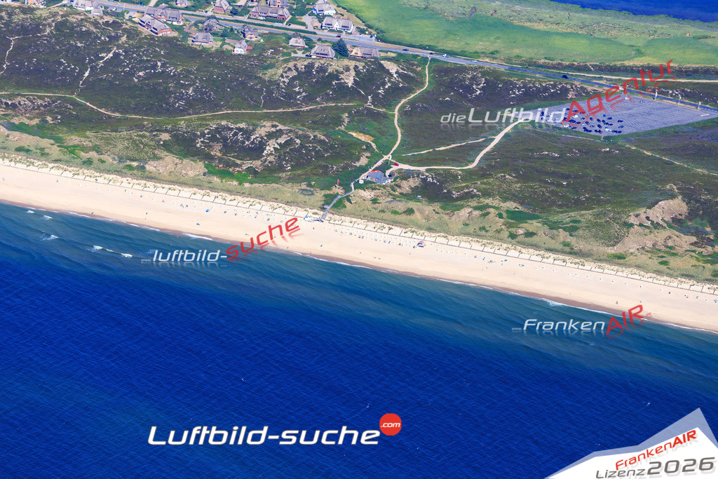 Die Luftbildaufnahme Rantum - Sylt wurde 2018 mittels Flugzeug (keine Drohne) erstellt. Perfekte Schärfe und Druck- Auflösung- Garantiert!