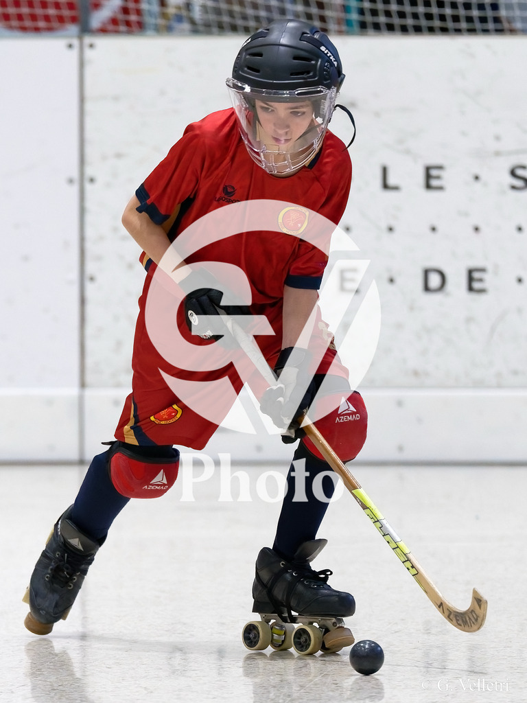U17  - Geneve RHC B v Geneve RHC A  |  during the U17  match between Geneve RHC B and Geneve RHC A  at Centre sportif de la queue d'arve in Geneve, Switzerland