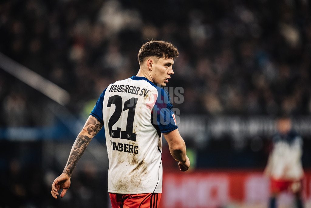 Fußball | Männer | Saison 2025/2026 | 1. Fußball-Bundesliga | 10. Spieltag | Hamburger SV vs. Borussia Dortmund | 08.11.2025 | Nicolai Remberg (#21, HSV)