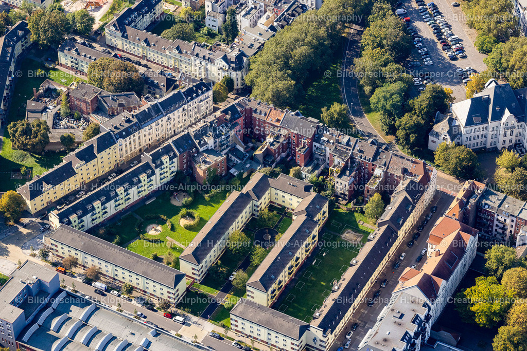 Luftbild-Aachen-4305 | Lufbild , Aachen , Reihenhaus Talstraße - Realisiert mit Pictrs.com