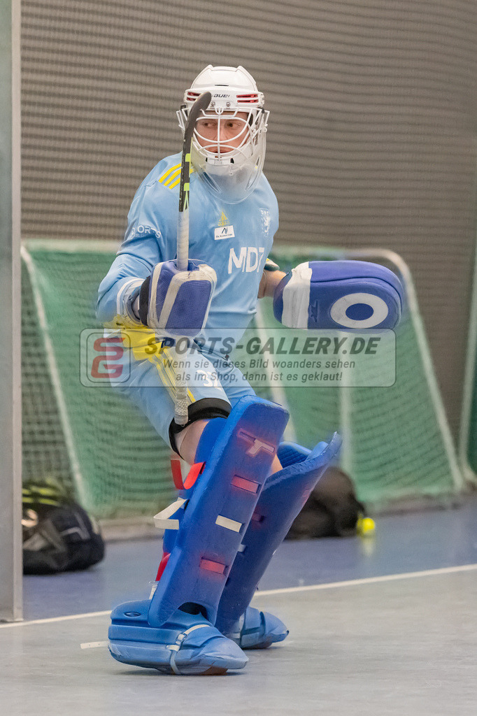 HK_20230107_102228 | 1. Bundesliga ( Halle ) Herren Düsseldorfer HC -  Crefelder HTC am 7.1.2023 Düsseldorfer HC, Düsseldorf , Zickler Anton Torwart ( Düsseldorfer HC #32 )