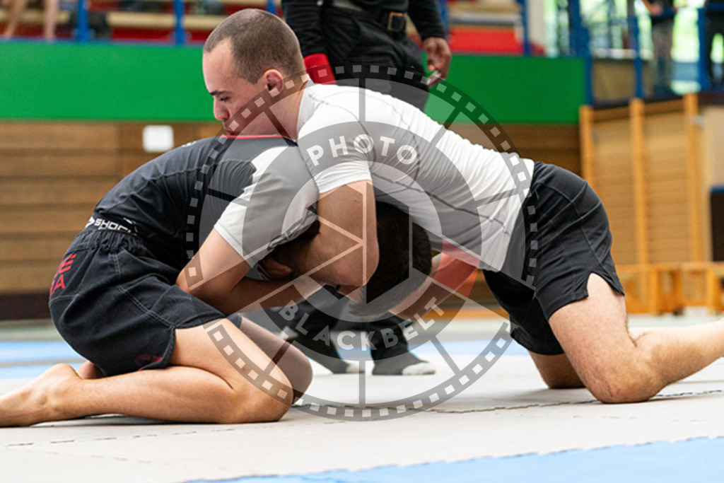 20230826PBB54583 | Fighters compete during the AJP INTLPRO BJJ and grappling competition in Hamburg, Germany, on August 26 2023.