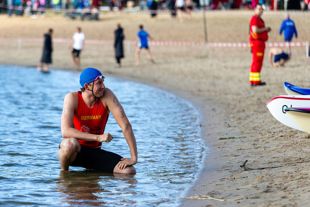 DLRG, Rettungssport, Beach- & Oceanevents, Landesmeisterschaften Freiwasser Rettungssport NRW 2025 14.09.2025 | Kalkar-Wissel, Deutschland - September, 14: Landesmeisterschaften Freiwasser Rettungssport NRW 2025 (Foto: Benedikt Lang (DLRG)) - Realisiert mit Pictrs.com
