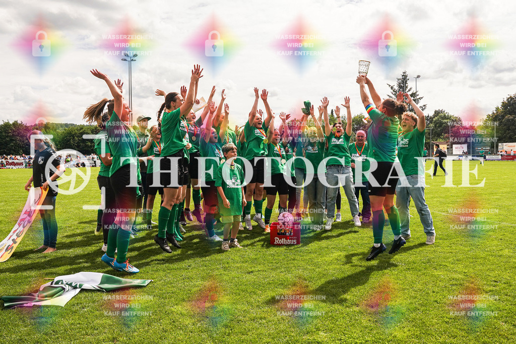 GER, FC Hauingen - SV Waldhaus, Frauen-Fussball, Rothaus Bezirkpokal, Finale, Saison 2024/2025, 29.05.2025 | GER, FC Hauingen - SV Waldhaus, Frauen-Fussball, Rothaus Bezirkpokal, Finale, Saison 2024/2025, 29.05.2025Foto: TH Fotografie/Alessio Bosco