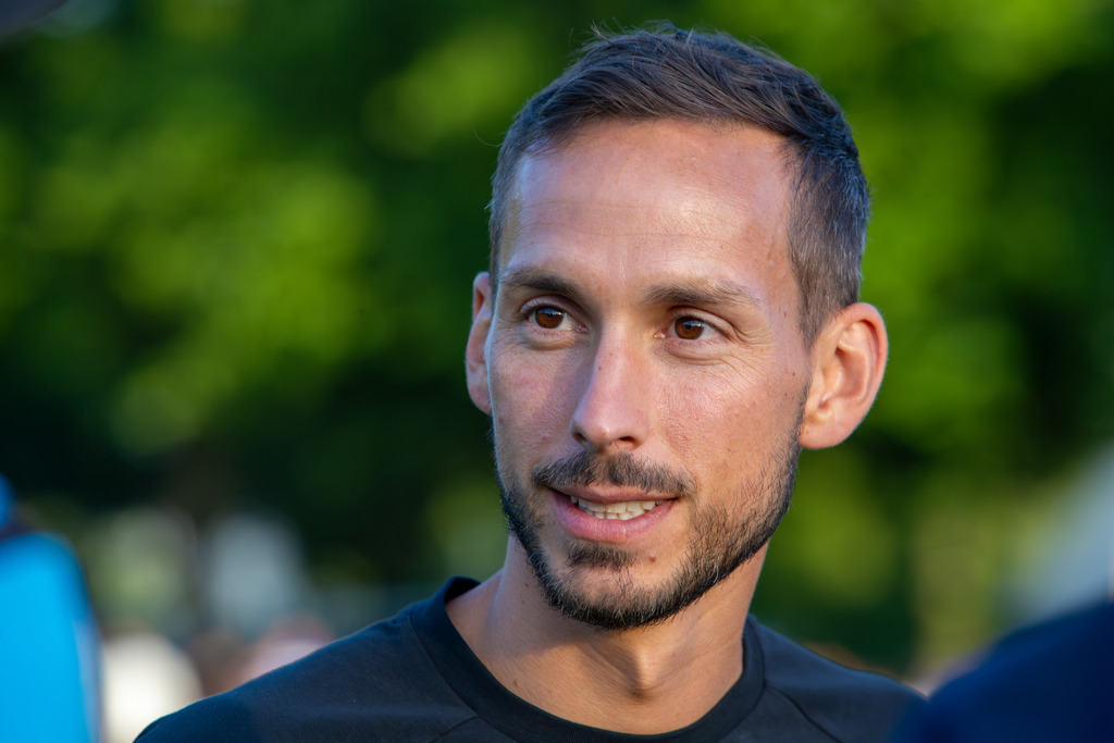 SC Käfertal gegen Waldhof Mannheim (Testspiel)***Bild: Dominik Glawogger, Trainer von Waldhof Mannheim | SC Käfertal gegen Waldhof Mannheim (Testspiel)***Bild: Dominik Glawogger, Trainer von Waldhof Mannheim - Realisiert mit Pictrs.com