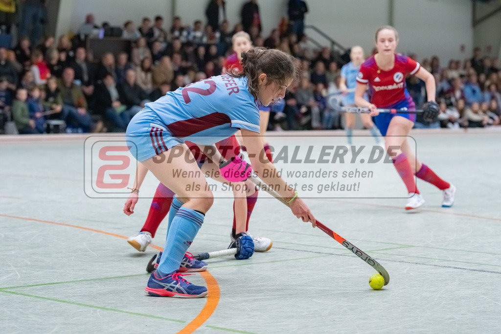 HK_20230226_105219 | Deutsche Meisterschaft WU16 Spiel um Platz 3 UHC Hamburg - Mannheimer HC am 26.2.2023 DSC 99, Düsseldorf ,