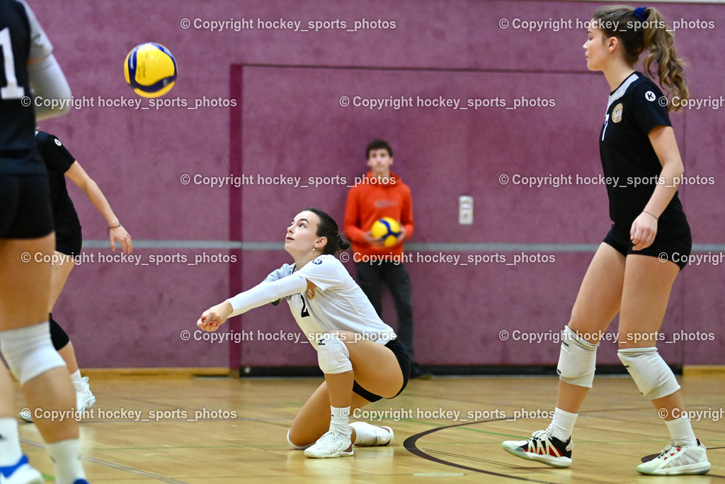 Askö Volley Eagles vs. Mühlviertel Volleys 17.12.2022 | #2 KIRCHER Elisabeth, #7 FANIC Nada