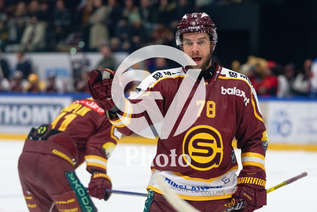 National League - Geneve-Servette HC v EV Zug |  during the National League match between Geneve-Servette HC and EV Zug at Les Vernets in Geneva, Switzerland
