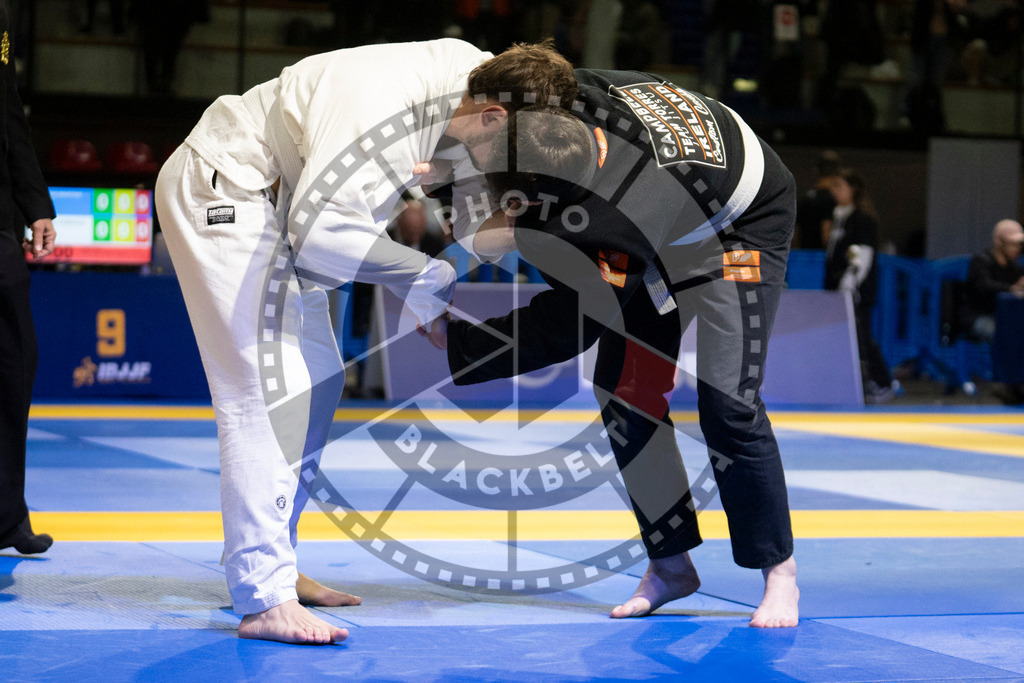 20240119PBB1112 | Fighters compete during the IBJJF European Championship in Paris, France, on January 19, 2024.