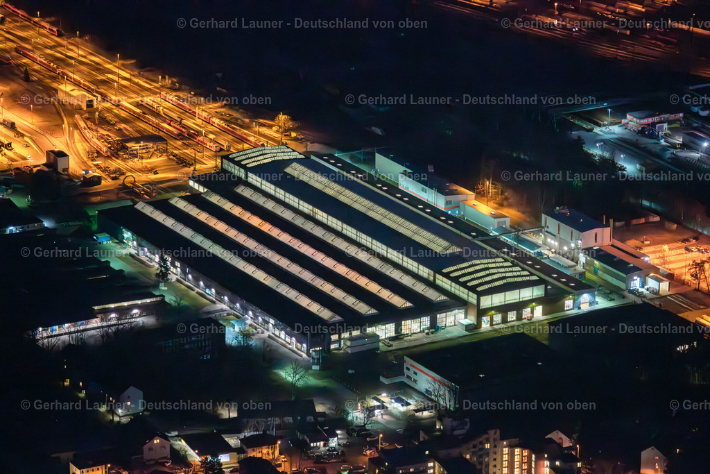 3901412 | Bahnbetriebswerk Nürnberg bei Nacht