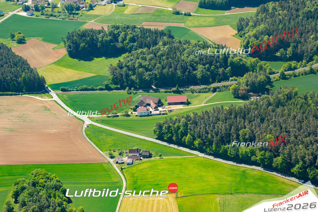 Luftaufnahme von Röckenricht Neukirchen bei Sulzbach-Rosenberg Bild- Das Luftbild wurde 2025 vom UL-Flugzeug heraus erstellt ( keine Drohne ) - Hochauflösende Luftaufnahme -Nicht vergleichbar mit Google Maps oder Satelittenbilder- Die Geschenkidee !Mit Lizenz und Bildrechte bestellbar