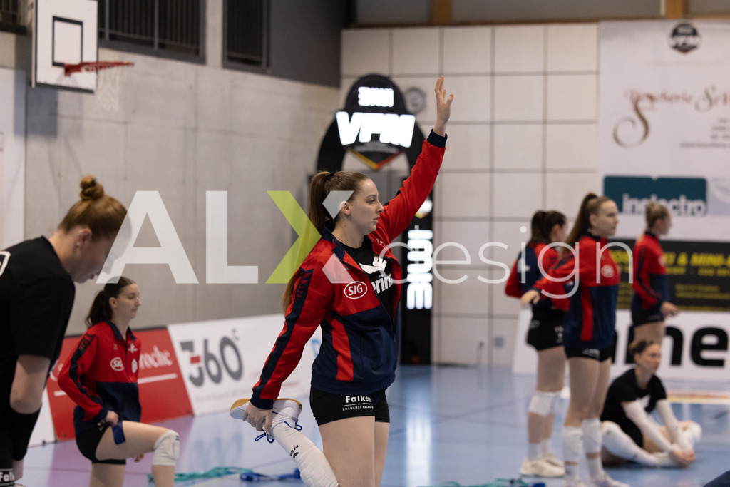 Volleyball I Frauen I Saison 2025-2026 I Volleyball NLA | Women I 1/4 Finals I  BIWI VFM - VC Kanti Schaffhausen I 01.03.2026 | Hochwertige Sportfotos kaufen & lizenzieren für Medien, Vereine, Agenturen & Sportler:innen. Entdecke professionelle Sportfotografie im Bildshop von Alexander Franzen. - Realisiert mit Pictrs.com
