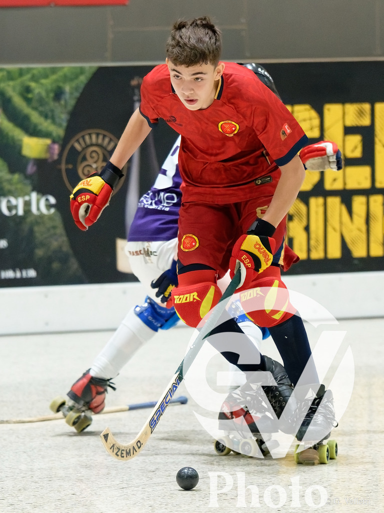 Geneve RHC  v RC Biasca  - U17 | Geneve, Switzerland - May 10 : during the U17  match between Geneve RHC  and RC Biasca  at Centre sportif de la queue d'arve on May 10 , 2026 in Geneve, Switzerland.