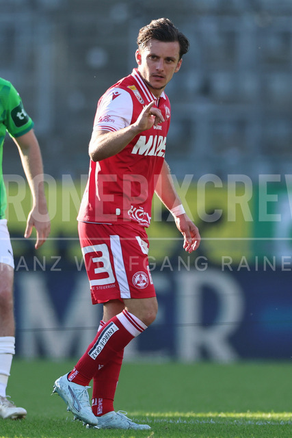 Grazer AK 1902 vs WSG Tirol – Austrian Bundesliga | Graz, Austria, 02.MAY.26 - SOCCER - ADMIRAL Bundesliga, Qualification Group, Grazer AK 1902 vs WSG Tirol. The image shows Christian Lichtenberger (GAK).