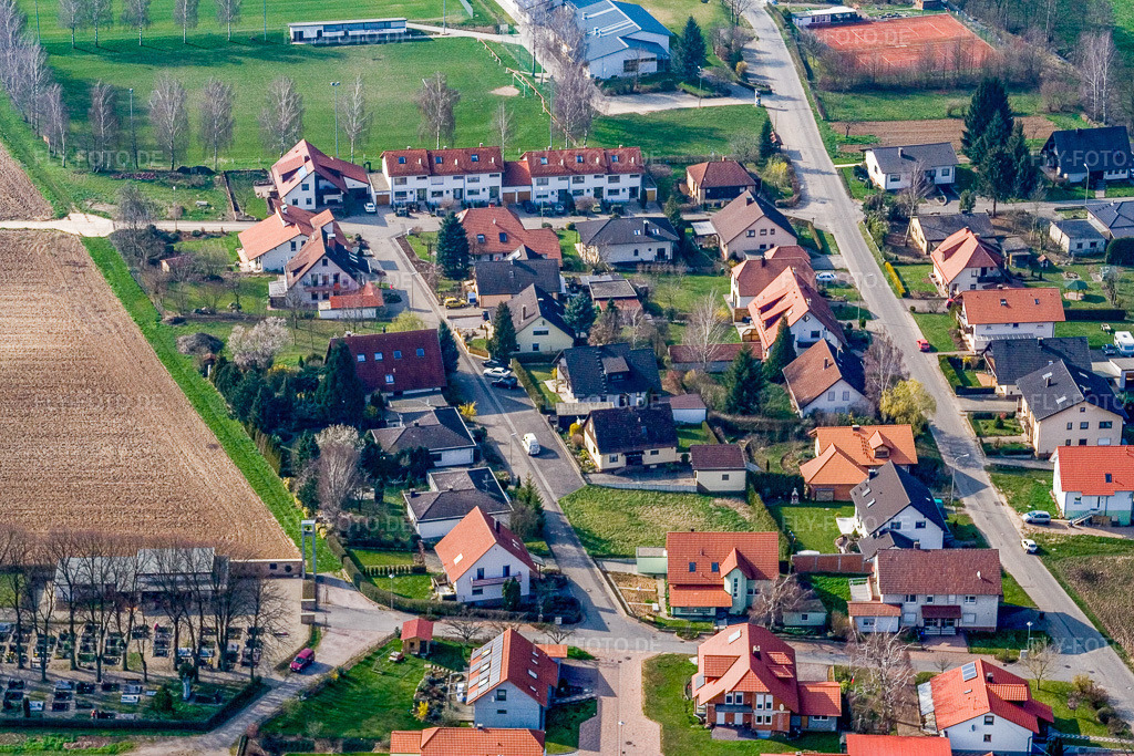 Luftbild: Jahnstr in Dierbach im Bundesland Rheinland-Pfalz in Deutschland. Foto: IMG_5542.jpg vom 15.03.2007 durch Werner Riehm/FLY-FOTO.de