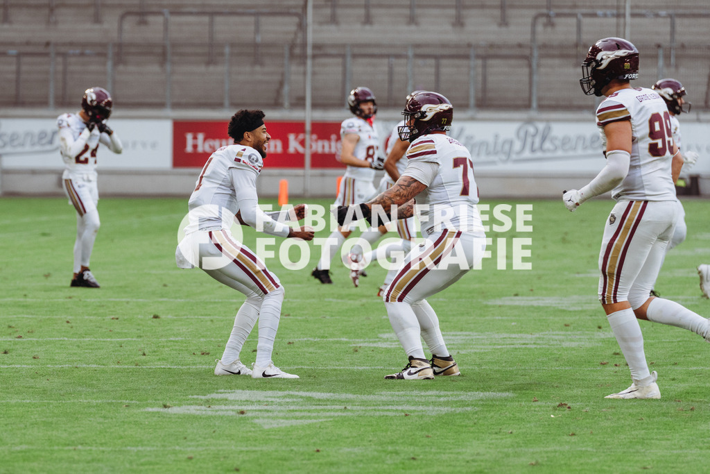 GER Rhein Fire vs. Alpine Rams, American Football, AFLE, Saison 2026, 01.08.2026 | GER Rhein Fire vs. Alpine Rams, American Football, AFLE, Saison 2026, 01.08.2026Foto: Eibner-Pressefoto/Fabian Friese - Realisiert mit Pictrs.com