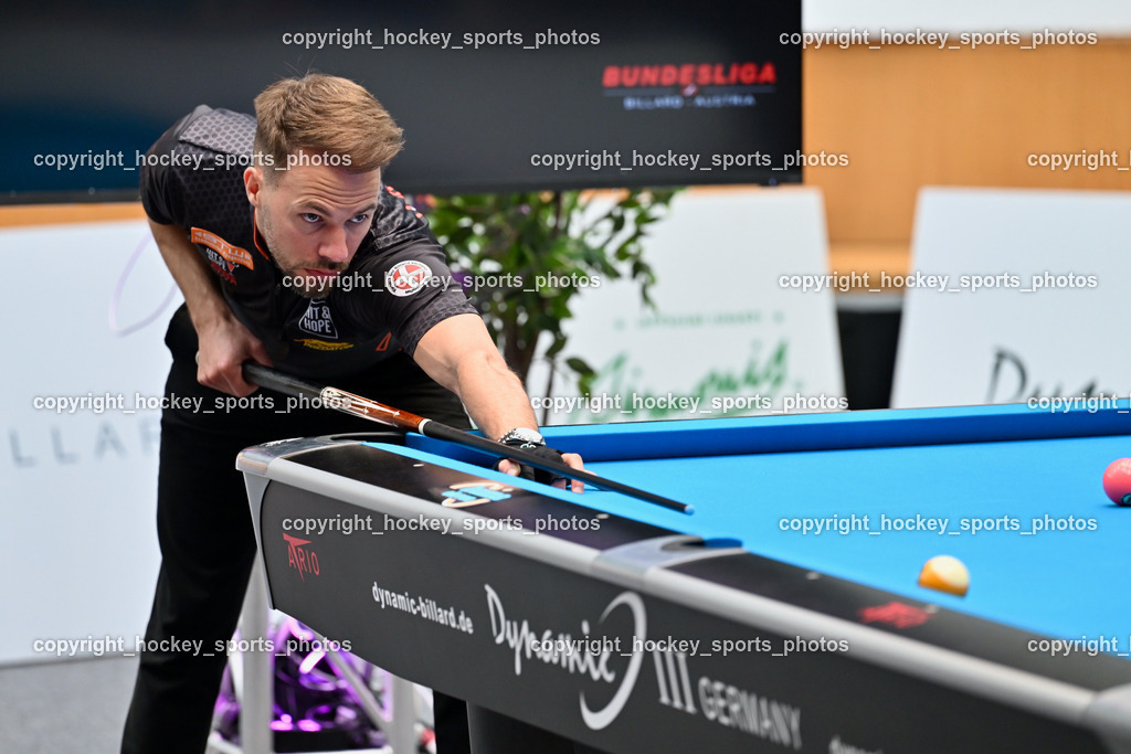Pool Billard Bundesliga 2025 im ATRIO | Albin Ouschan, Pool Billard Bundesliga 2025 im ATRIO, Pool Billard Bundesliga 2025 im ATRIO am 29.03.2025 in Villach (Atrio), Austria, (Photo by Bernd Stefan)
