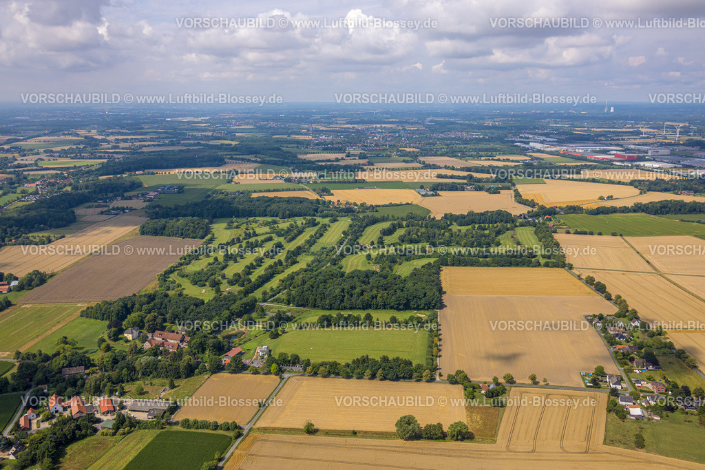 Hamm250701682Rhynern | Luftbild, Golfplatz und Golfclub Gut Drechen GmbH & Co. KG, Stadtbezirk Rhynern, Hamm, Ruhrgebiet, Nordrhein-Westfalen, Deutschland