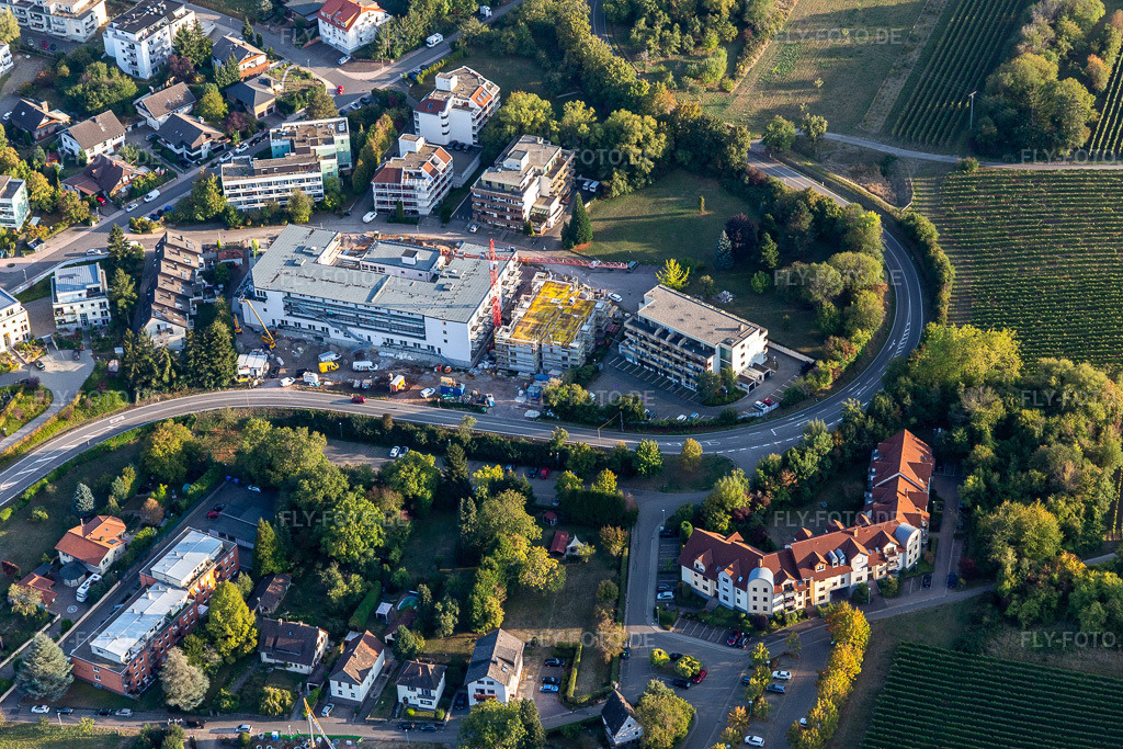Luftbild: BioMed - Fachklinik für Onkologie in Bad Bergzabern im Bundesland Rheinland-Pfalz in Deutschland. Foto: IMG_123233.jpg vom 30.09.2020 durch Werner Riehm/FLY-FOTO.de