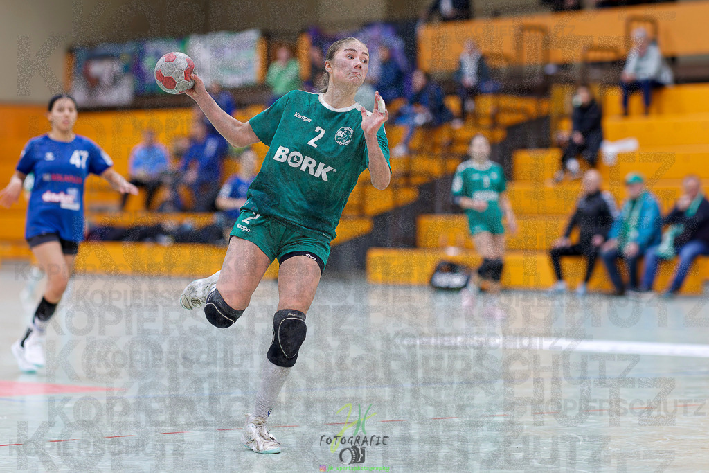 Jugenbundesliga wJB; HSG Kleenheim/Langgöns - SG Kappelwindeck/Steinbach | Jugenbundesliga wJB; HSG Kleenheim/Langgöns - SG Kappelwindeck/Steinbach am 23.11.2025 in Oberkleen (Weidig-Halle)Photo © 2025 - Jörg Heinrich - Realisiert mit Pictrs.com