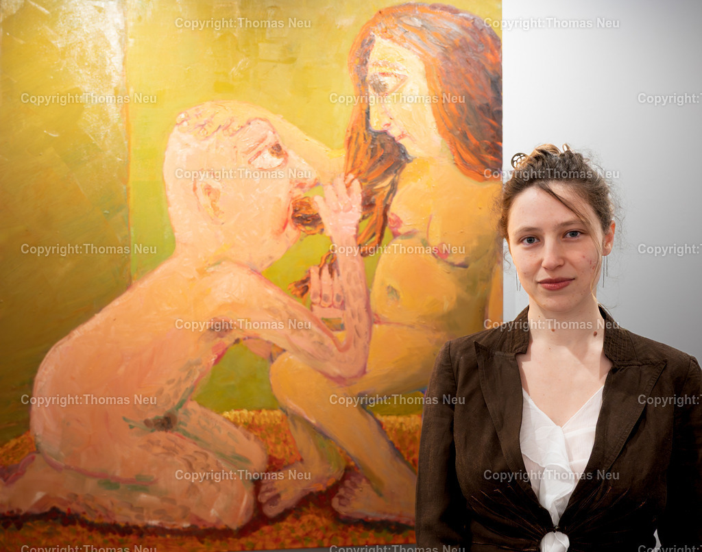 Shanee-Roe_Museum_Bensheim_Fotografie-Thomas-Neu-22 | Museum Bensheim, Die Künstlerin Shanee Roe in ihrer Ausstellung „Playdate“ im Museum Bensheim an der Bergstraße.Bild: Thomas Neu