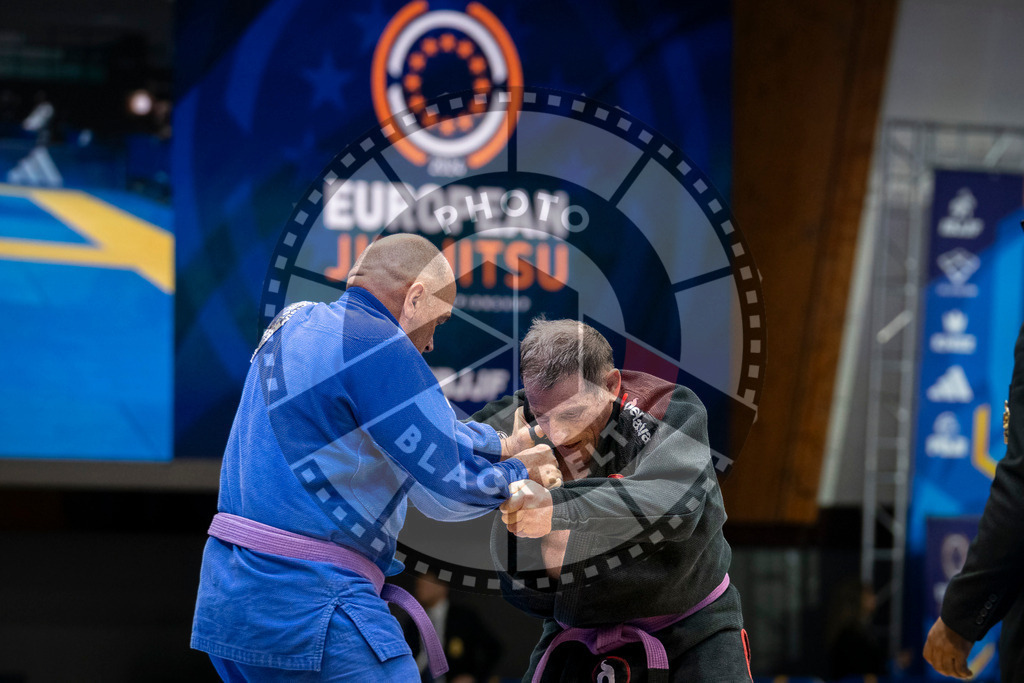 20240125PBB03030 | Fighters compete during the Brazilian Jiu-Jitsu European Championship of the IBJJF in Paris, France, on January 25, 2024.