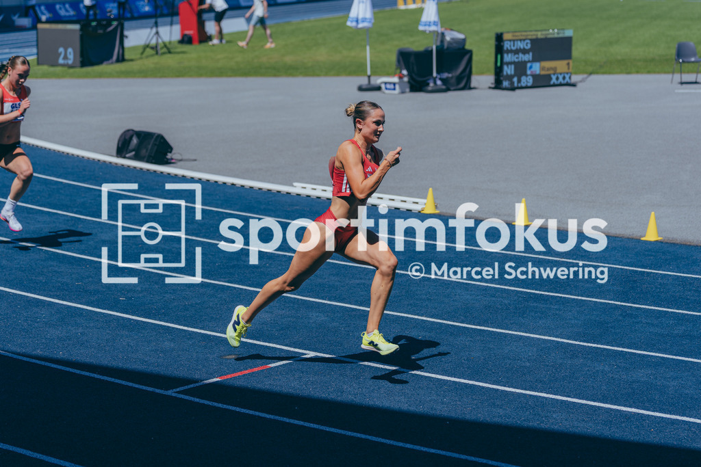 Deutsche Meisterschaften U20 / U16 2026 | Ida Carlotta Schröder, Hamburger SV, 634, 400-Meter-Lauf, Deutsche Meisterschaften der U20 &amp; U16 2026, Lohrheidestadion Bochum-Wattenscheid, 11.07.2026. Foto: Marcel Schwering / sportimfokus - Realisiert mit Pictrs.com