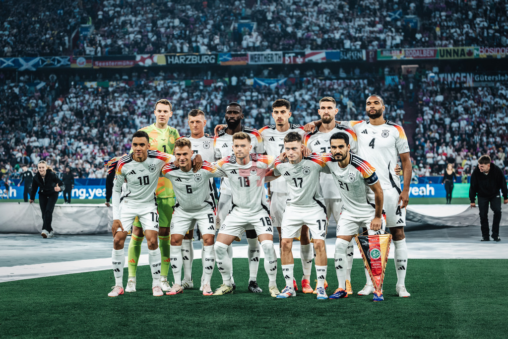 Fußball | Herren | UEFA-Fußball-Europameisterschaft 2024 | MD1 | Gruppe A | Deutschland vs. Schottland | 14.06.2024 | Die Nationalmannschaft von Deutschland Mannschaftsfoto