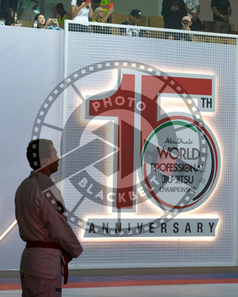 20231106PBB0020 | Fighters compete during the AJP World Master Championship in the Mubadala Arena in Abu Dhabi, Arab United Emirates, on November 6, 2023.