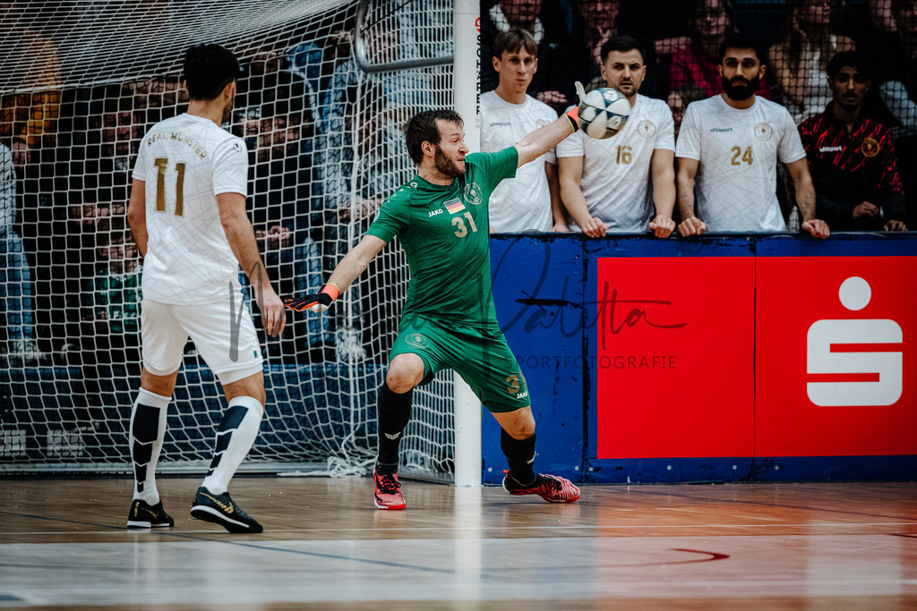 47. Stadtmeisterschaften im Hallenfußball 2025, Endrunde | Stadtmeisterschaften im Hallenfußball 2025, Endrunde, Sporthalle Berg Fidel in Münster. Foto: sportfotografie.ms | Markus Paletta - Realisiert mit Pictrs.com