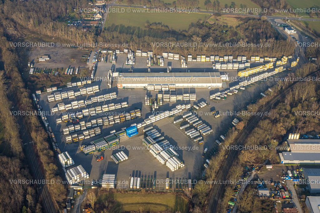 Moers260101187 | Luftbild, Rinnen GmbH & Co KG Werksgelände Lagerplatz, Logistik von Flüssigchemikalien, Rheinkamp-Meerbeck, Moers, Ruhrgebiet, Nordrhein-Westfalen, Deutschland